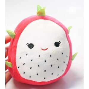 Squishmallows Delita The‎ Dragonfruit 5" Plush Red Stuffed Animal